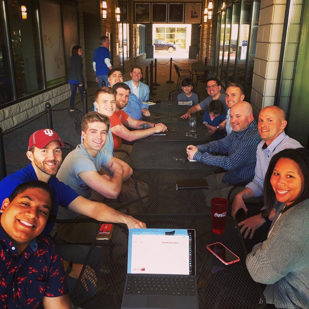 Hamilton County Young Democrats doing a Municipal Primary recap at Books & Brews in Carmel 2019